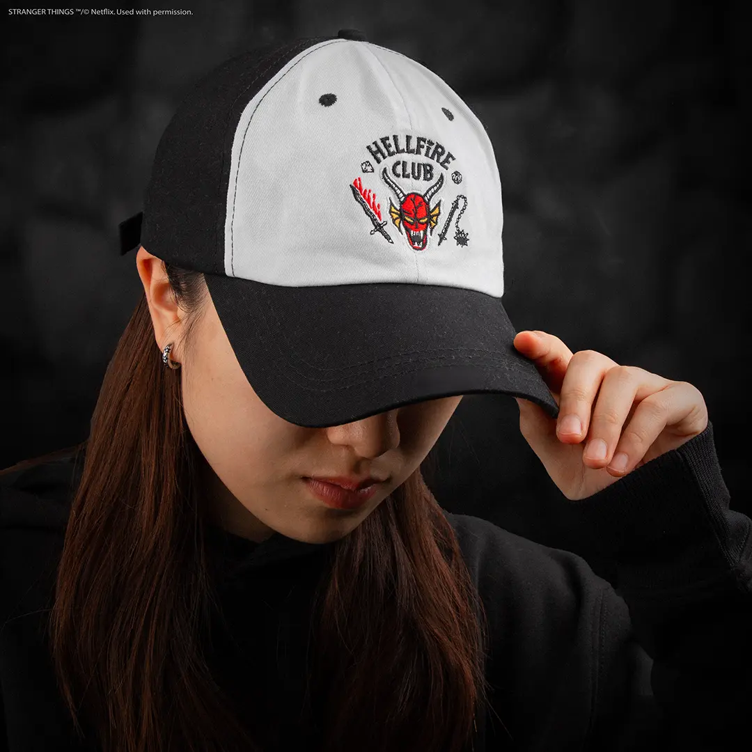 Cappellino con Visiera Hellfire Club Stranger Things Cinereplicas