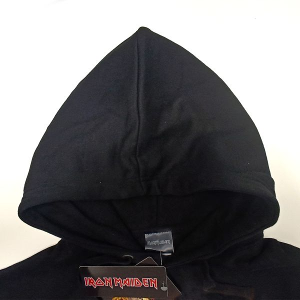 Felpa Iron Maiden Fear of the Dark Nera con Cappuccio
