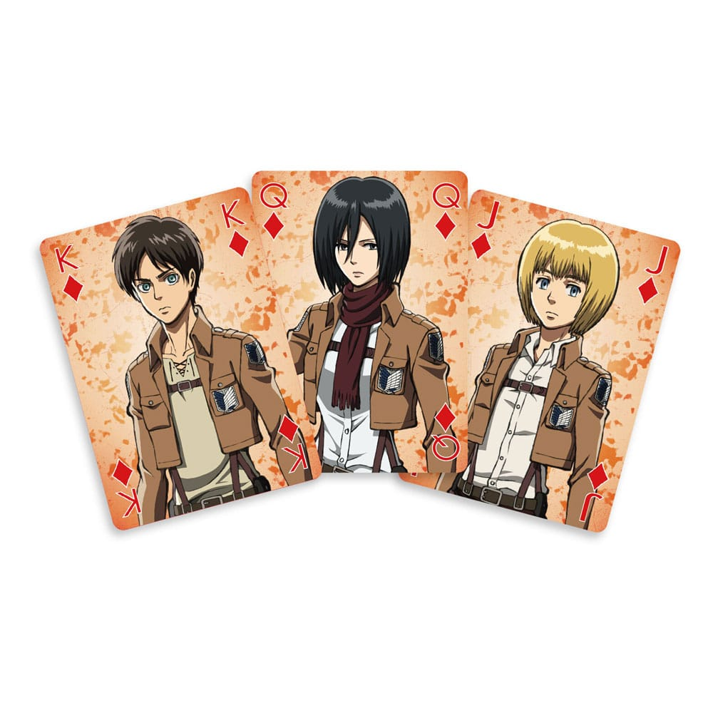 Attack on Titan Playing Cards – Carte da Gioco