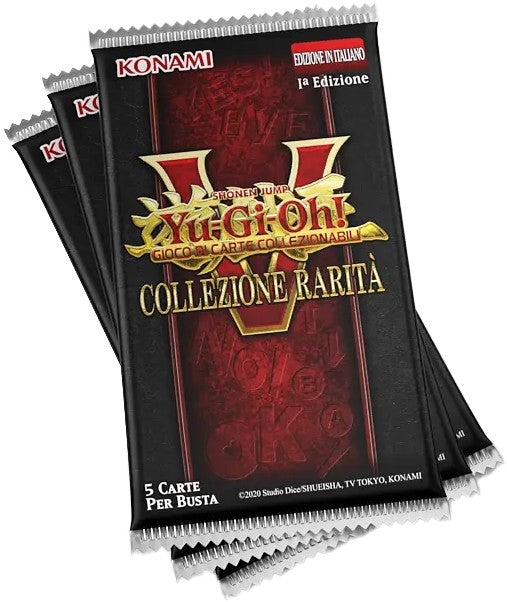Yu-Gi-Oh Box Busta da 5 carte Collezione Rarità 5 Italiano
