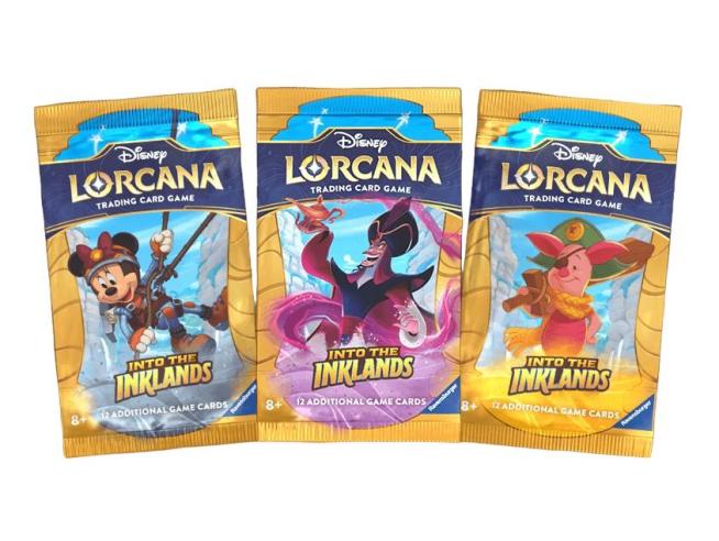 Disney Lorcana Busta da 12 carte Into The Inklands edizione inglese
