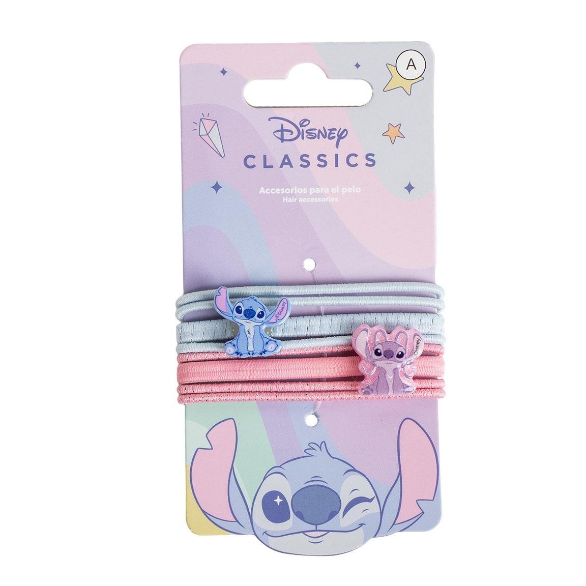 Set di elastici per capelli Disney Lilo e Stitch con Stitch ed Angel 8 pezzi