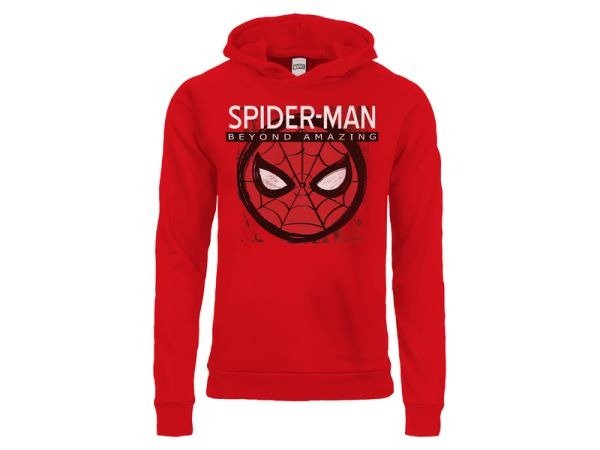 Felpa bambino Spider Man beyond amazing rossa
