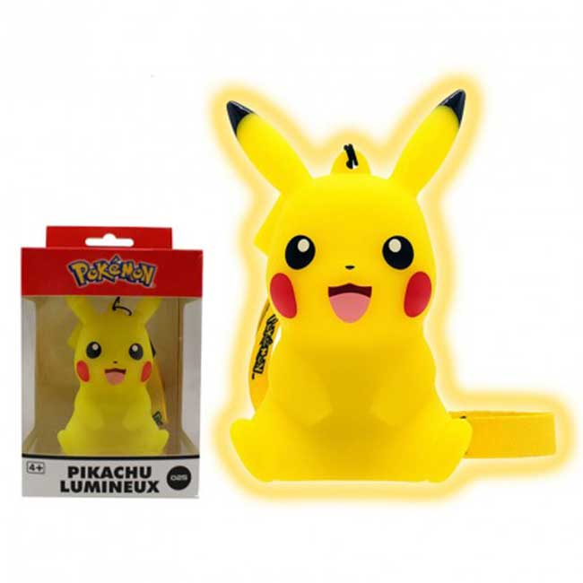 figure Pikachu luminoso POKEMON TeknFun nuova licenza