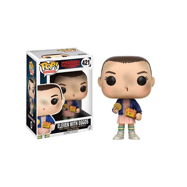 Funko POP eleven with eggos stranger things 421
