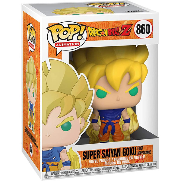 Funko Pop Super Saiyan Goku First Appearance 860