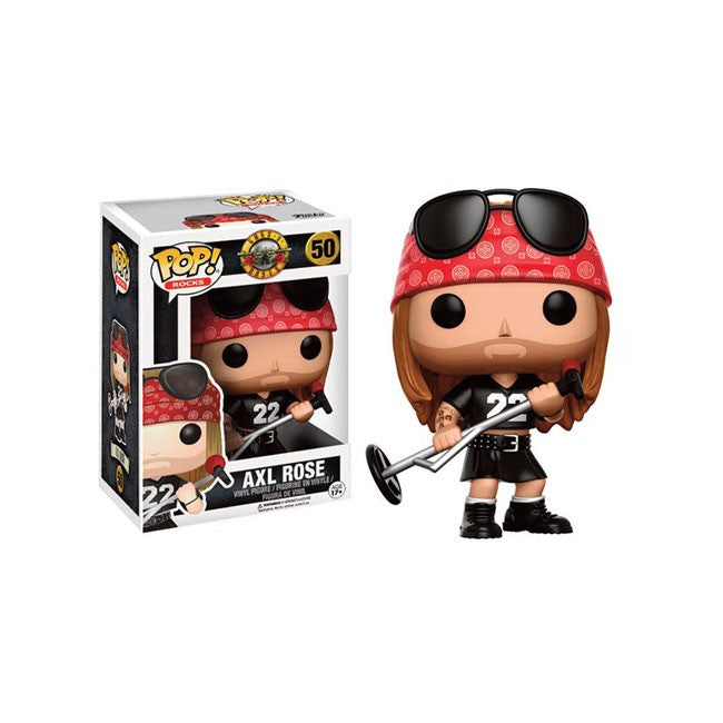 Funko Pop Axl Rose Guns N Roses 50