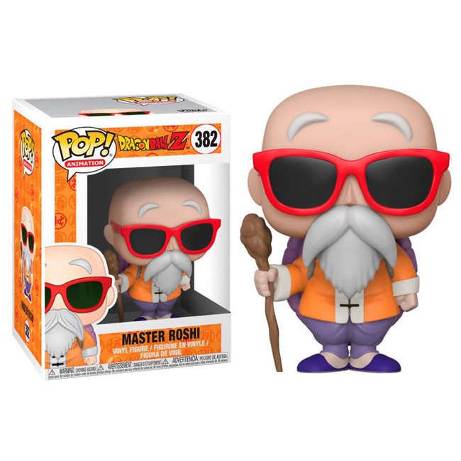 funko pop master roshi dragon ball z 382
