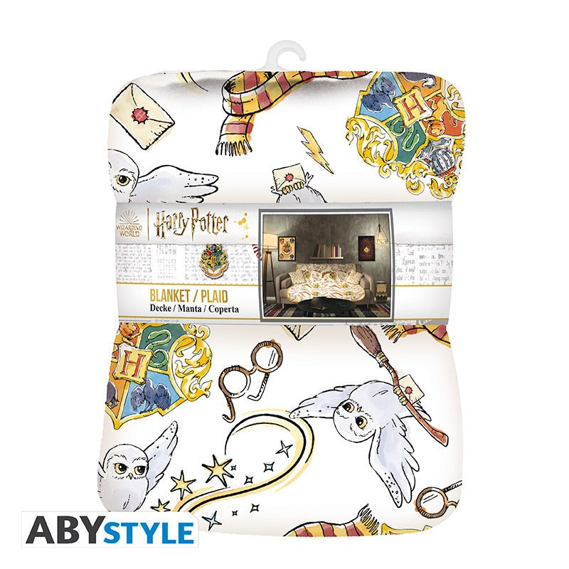 Coperta Harry Potter Edvige bianca