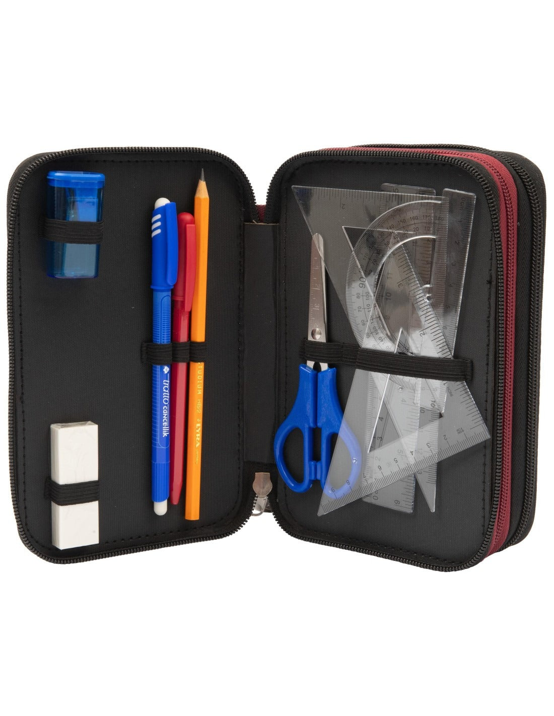 Astuccio 3 scomparti con accessori Harry Potter Giochi preziosi