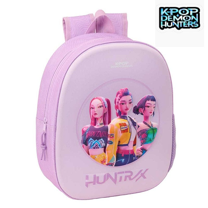 Zaino Asilo 3D K-Pop Demon Hunters Iconic 33 × 27 × 10 cm