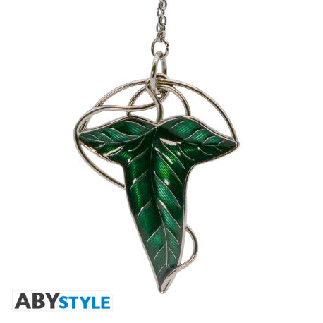 Portachiavi 3D Foglia di Lorien 6 cm Il Signore Degli Anelli Abystyle
