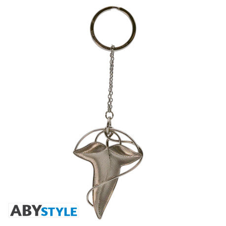 Portachiavi 3D Foglia di Lorien 6 cm Il Signore Degli Anelli Abystyle