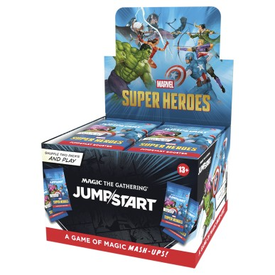 Magic The Gathering Universes Beyond: Marvel Super Heroes Jumpstart Booster Display da 24 Buste ENG