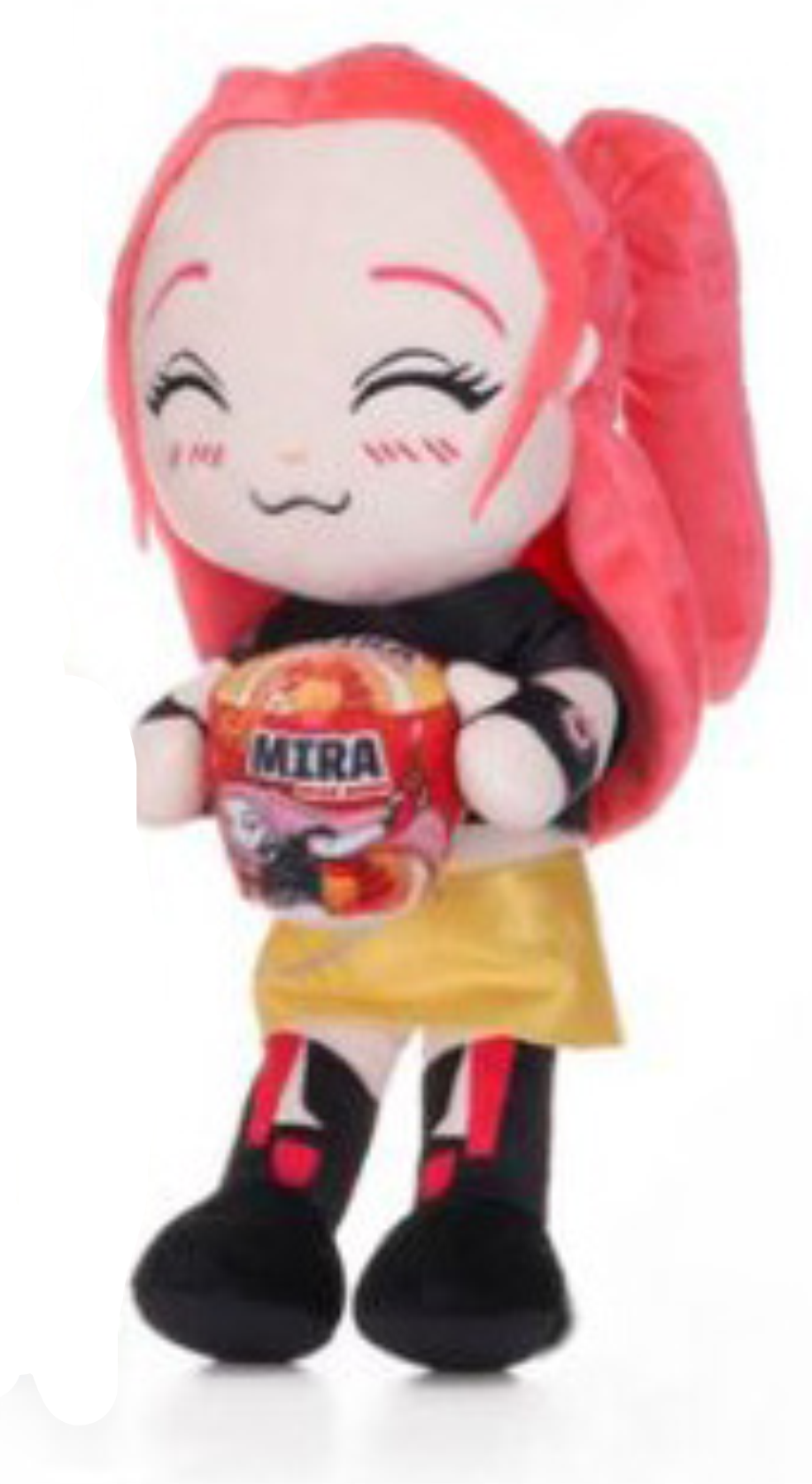 Peluche Kpop demon hunters huntrix personaggio Mira, dimensione 30 cm circa