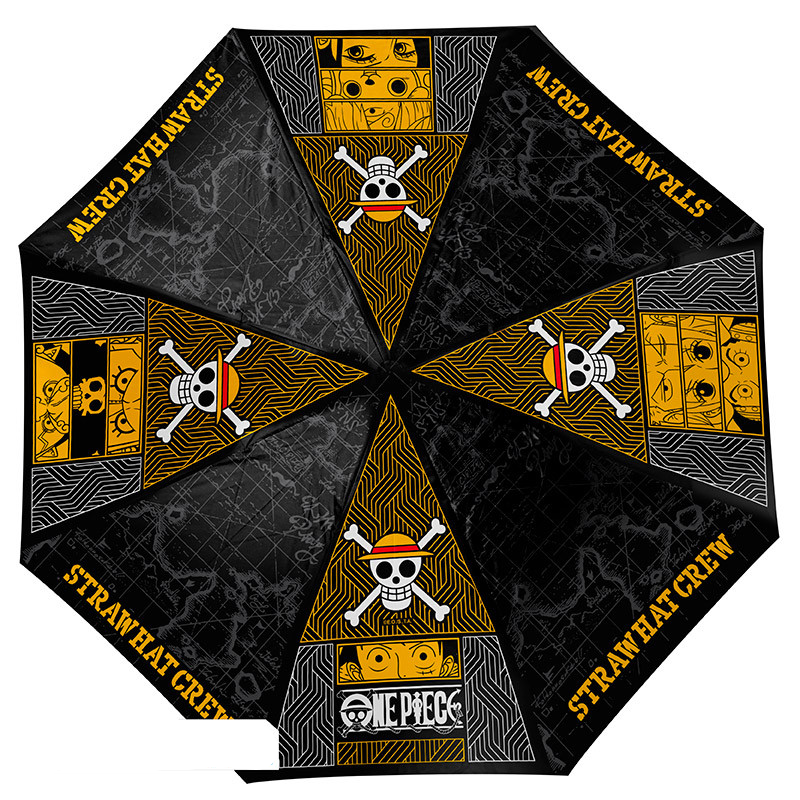 Ombrello One Piece Ciurma di Cappello di Paglia