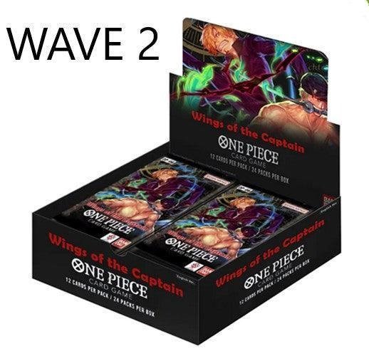 One Piece Card Game OP-06 Wings of the Captain Wave 2 Busta da 12 carte ENG