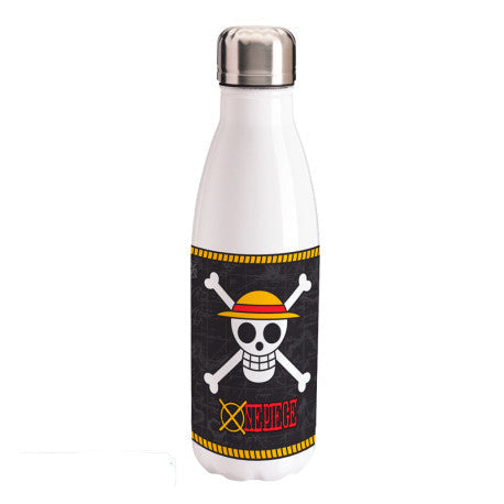 Bottiglia in alluminio One Piece Logo Teschio