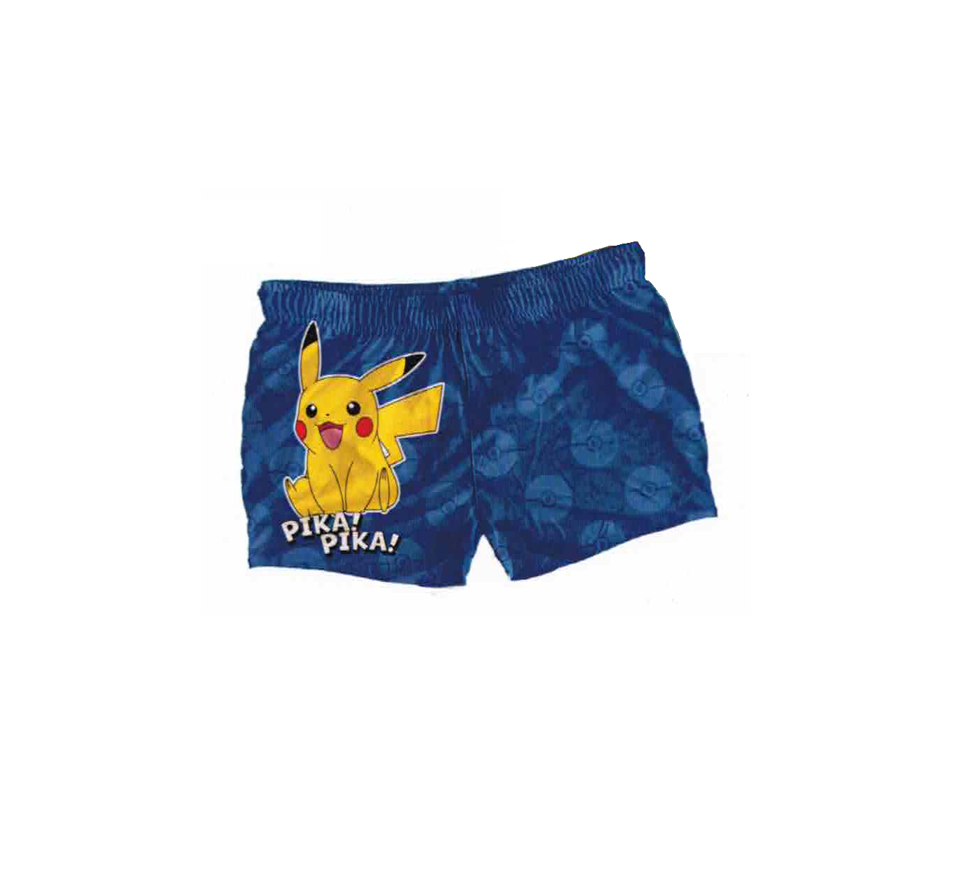 Costume da Bagno Pikachu Pokemon Blu Bambini