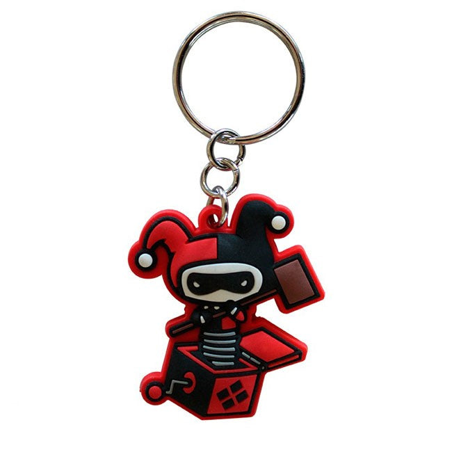 Portachiavi DC Comics Harley Quinn in gomma