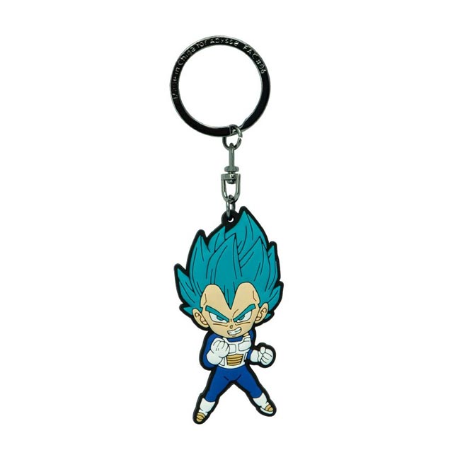 Portachiavi in Gomma Vegeta Super Sayan God Dragon Ball Super