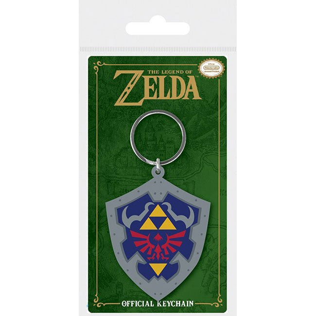 portachiavi the legend of zelda scudo in gomma
