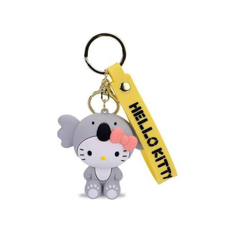 Portachiavi 3D Hello Kitty Animali Assortiti – 1 Pezzo
