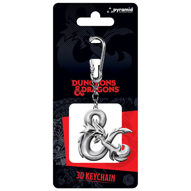 Portachiavi del Logo "&" del ioco D&D, con moschettone