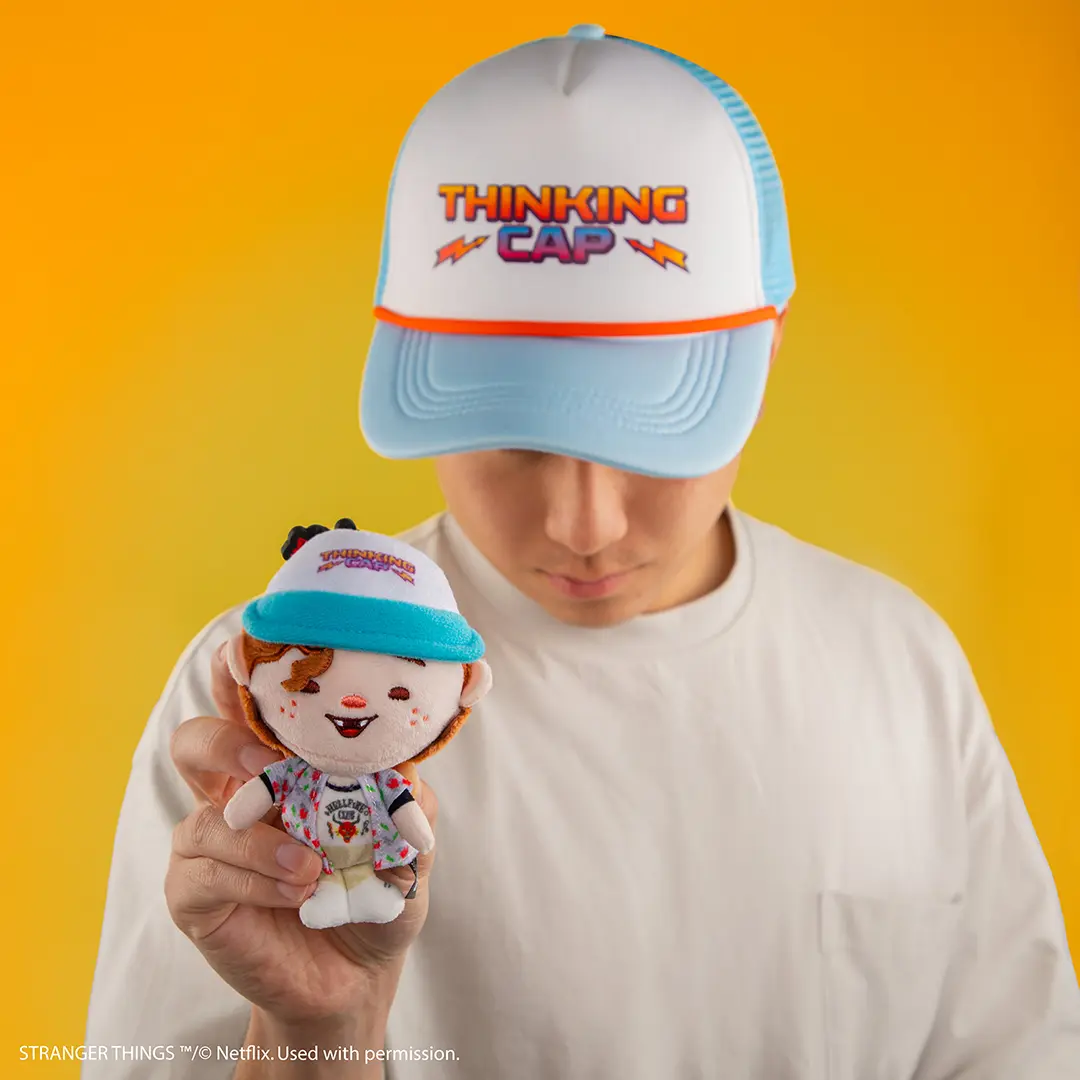 Portachiavi Peluche Dustin Henderson Stranger Things 12 cm