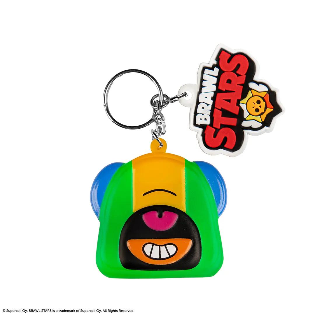 Portachiavi Squishy Leon Brawl Stars