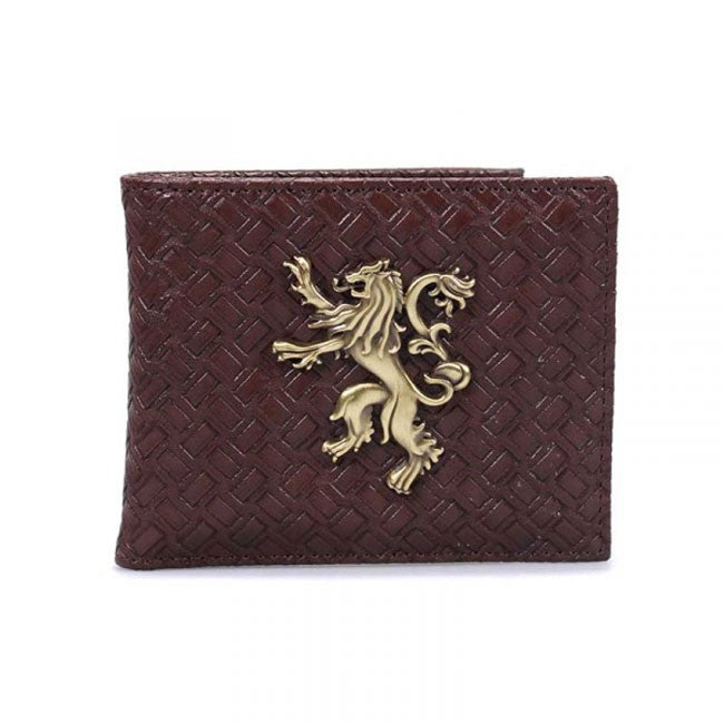 portafoglio Lannister stemma in 3D Game of thrones