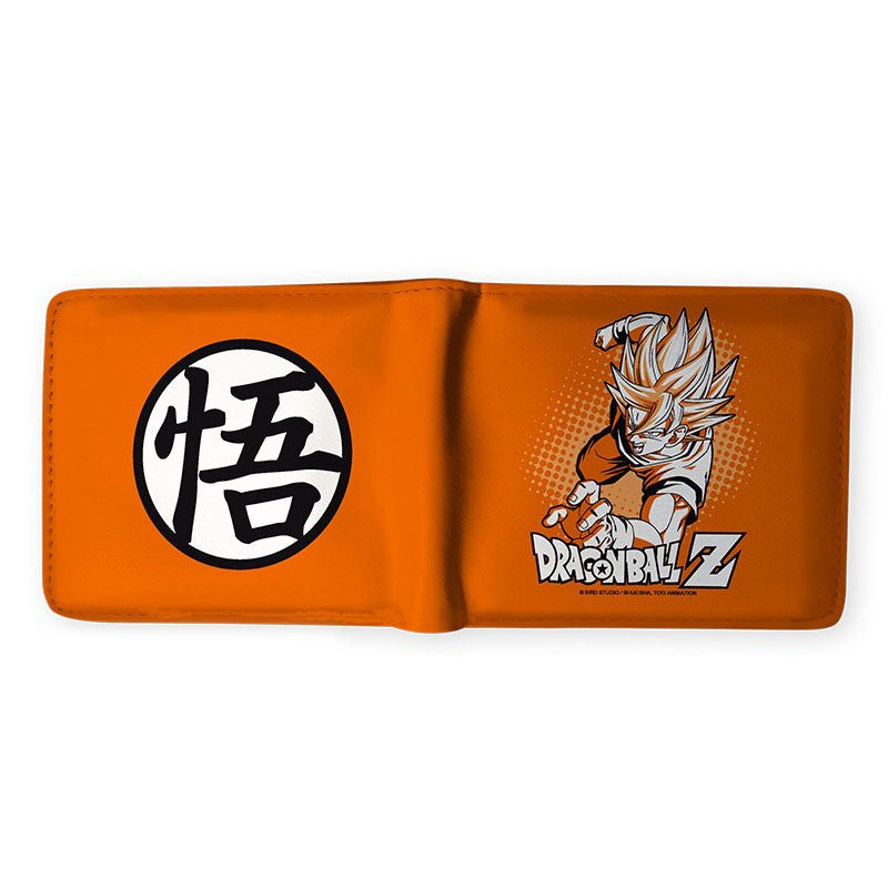 portafoglio dragon ball z