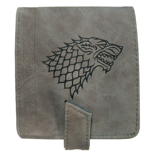 portafoglio in pelle scamosciata stark game of thrones