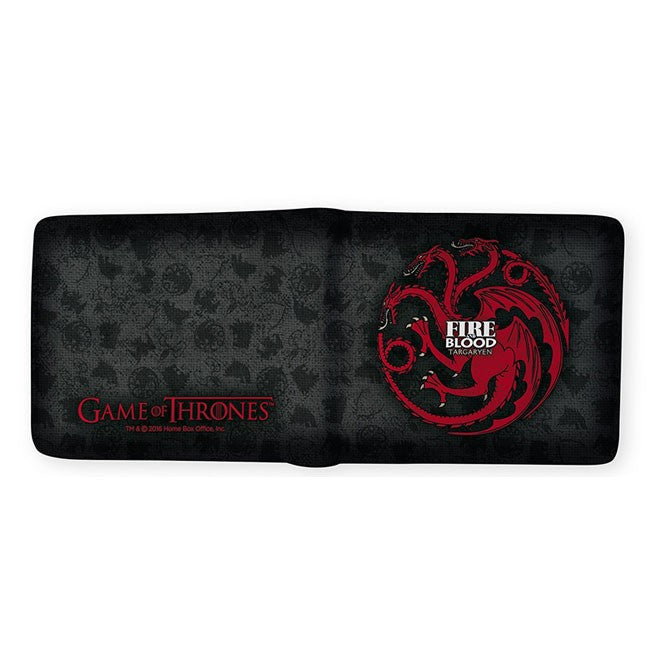 Portafoglio Targaryen Fire and Blood Game of Thrones