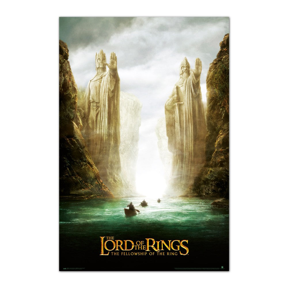 Poster Argonath Il Signore degli Anelli 61 x 91,5 cm