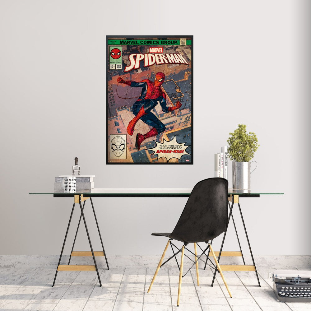 Poster Spider Man Comic Front Marvel 61 x 91,5 cm
