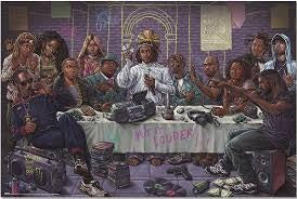 Poster L’Ultima Cena dell’Hip Hop