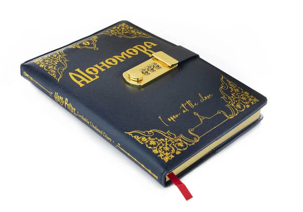 Diario Segreto Harry Potter Alohomora con lucchetto a combinazione numerica
