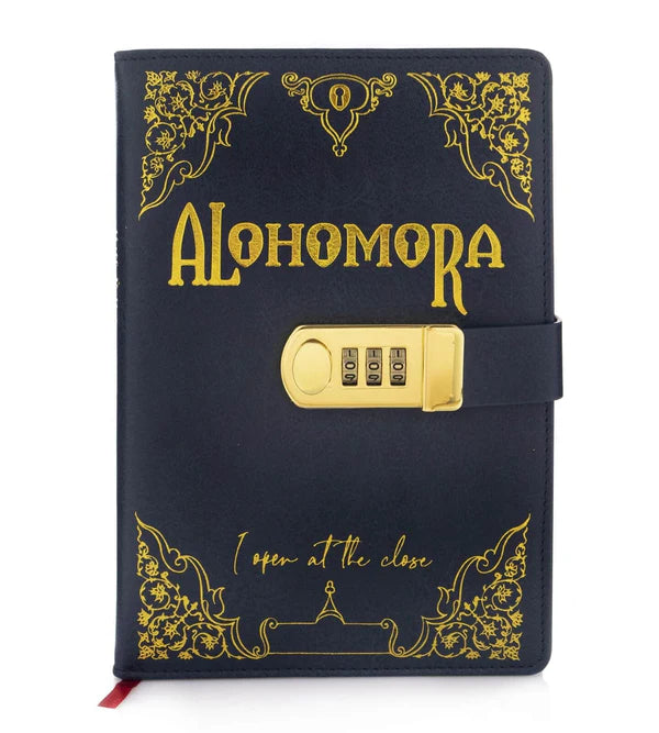 Diario Segreto Harry Potter Alohomora con lucchetto a combinazione numerica