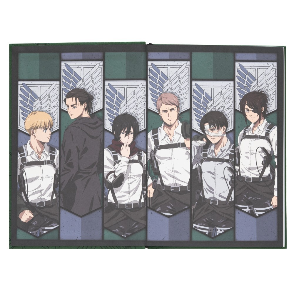 Quaderno Premium A5 Attack on Titan