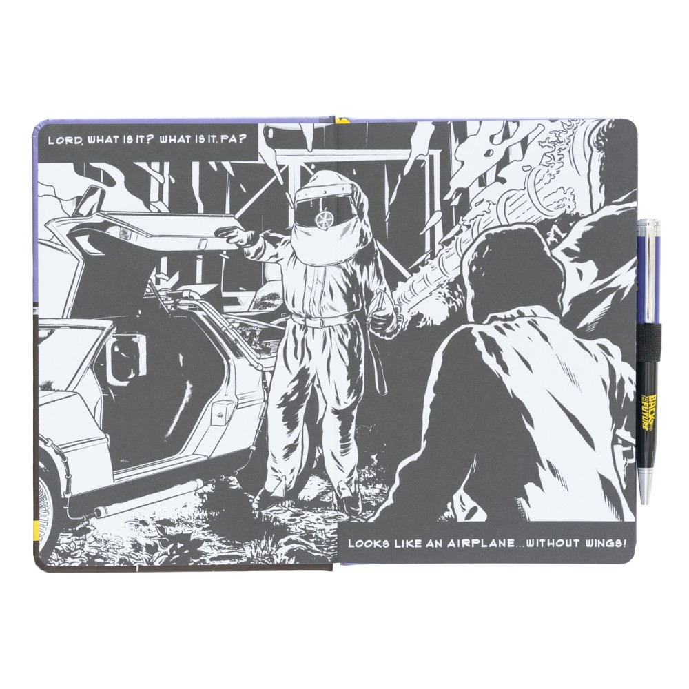 Quaderno Premium A5 con Penna Back to the Future