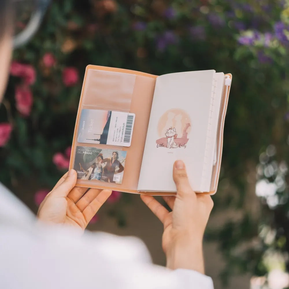 Taccuino da viaggio Minou Aristogatti Disney