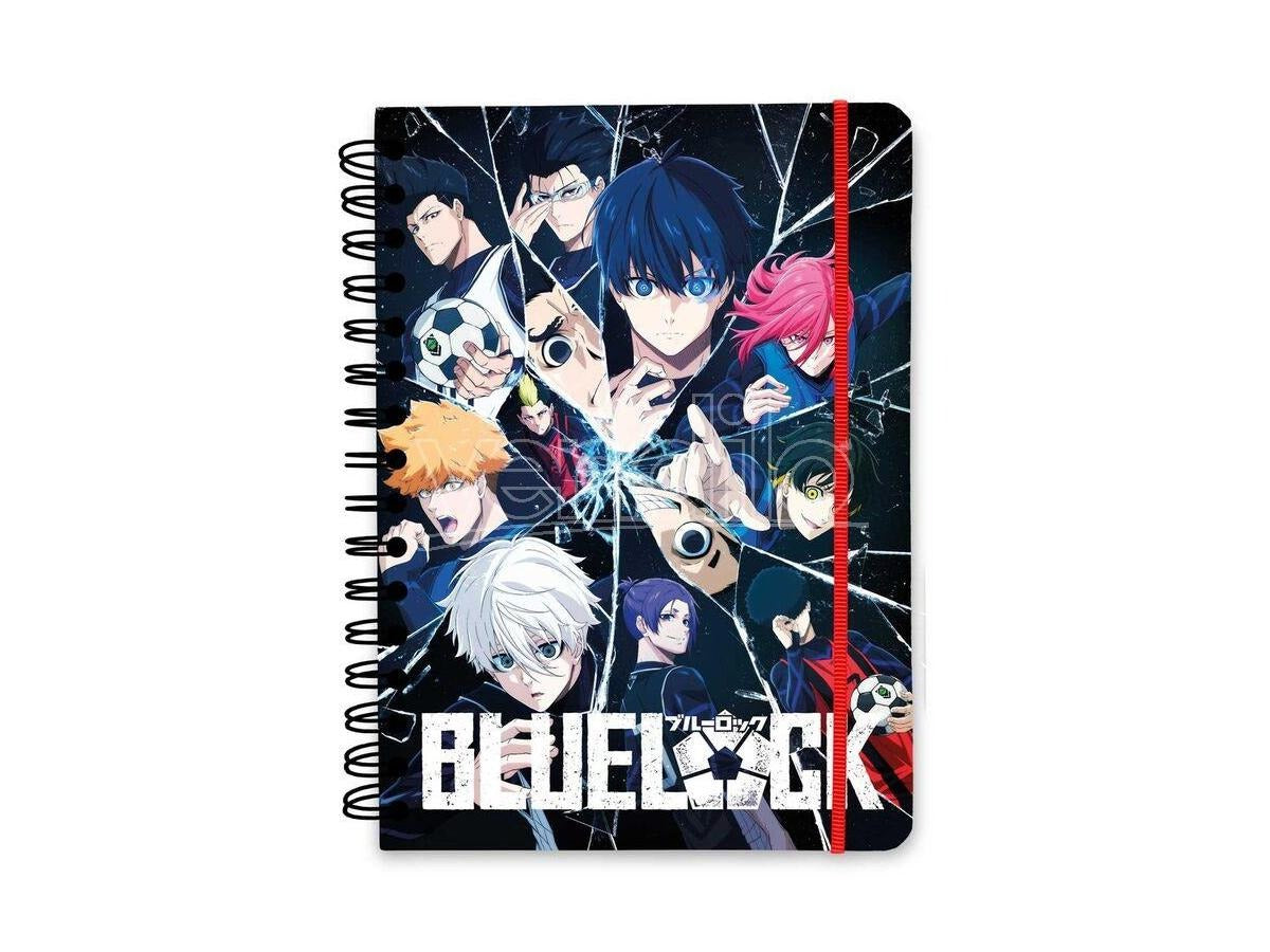 Quaderno Blue Lock A5 a Copertina Rigida