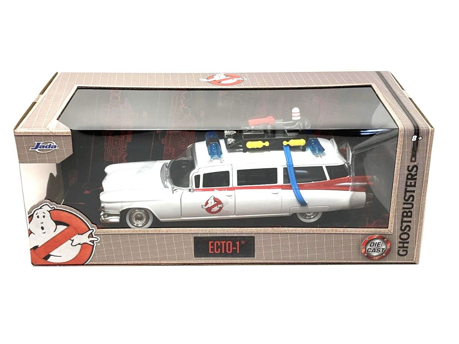 Modellino ECTO-1 Ghostbusters Diecast 1 a 24