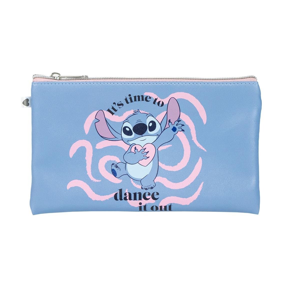 Gift box con beauty case spazzola e elastici per capelli Disney Lilo e Stitch