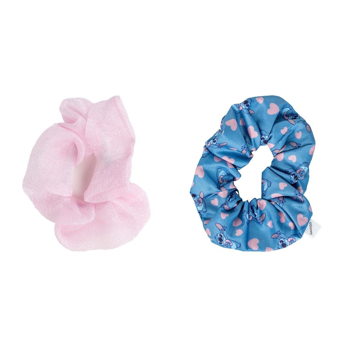 Gift box con beauty case spazzola e elastici per capelli Disney Lilo e Stitch