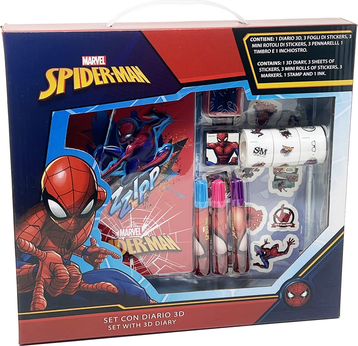 Set Cancelleria Spider-Man Marvel