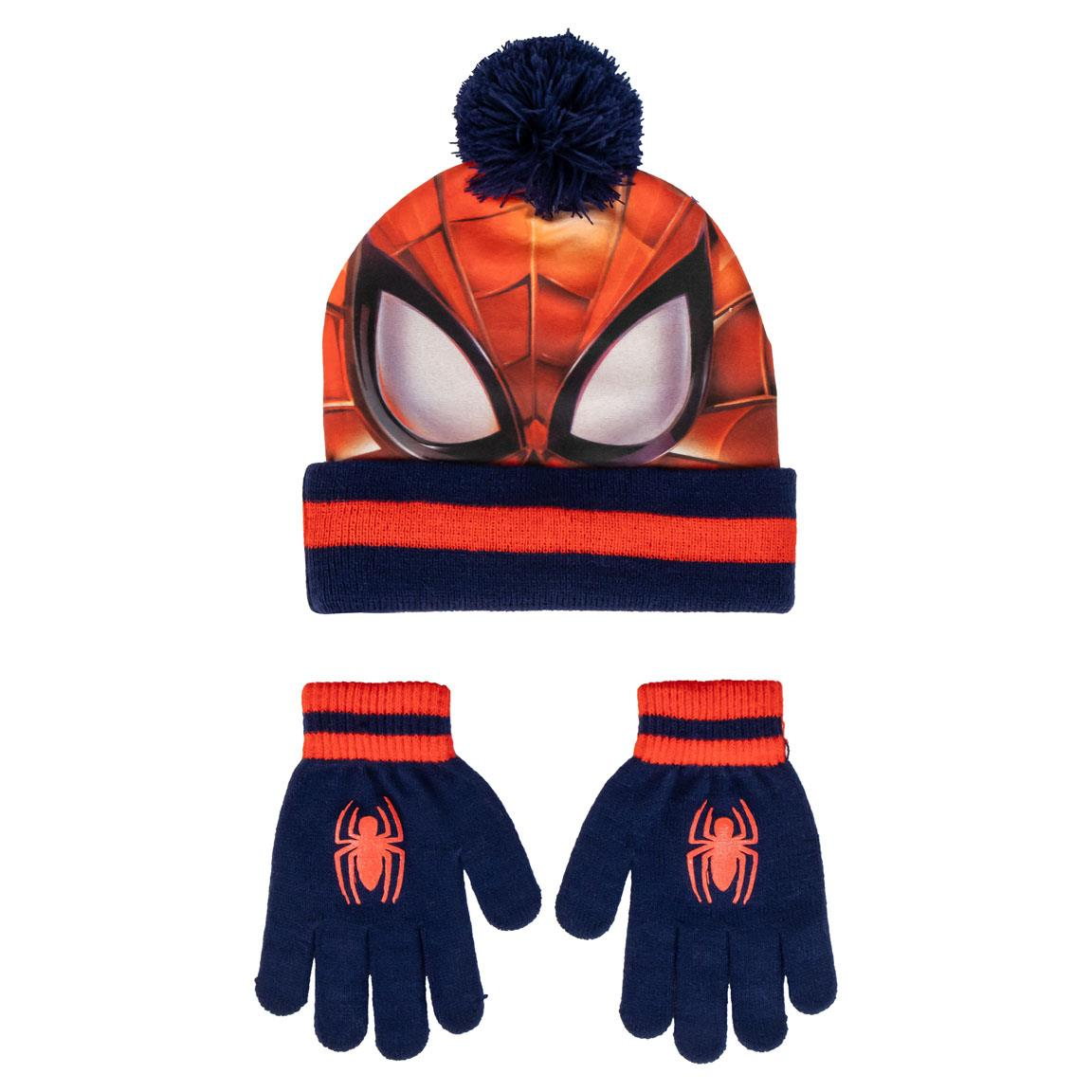 Set Invernale Spiderman 2 Pezzi – Cappello e Guanti Marvel