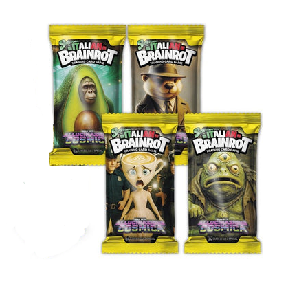 Brainrot TCG Allucinazione Cosmica Busta da 14 carte SKIFIDOL