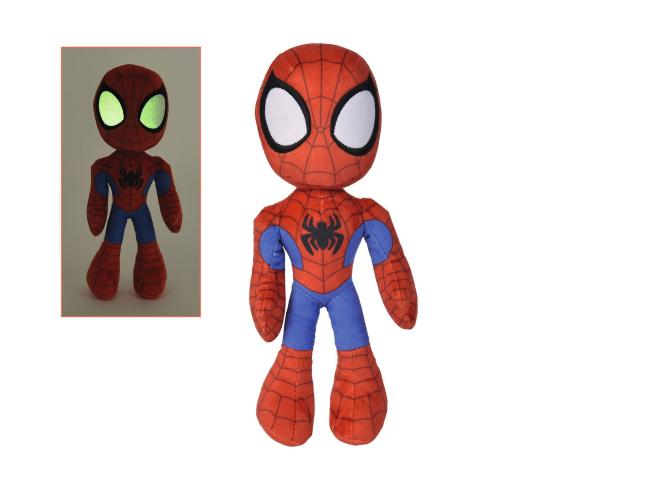 Peluche Spider man Glow in The Dark Marvel 25cm